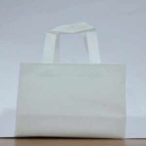 White Non Woven Box Bag