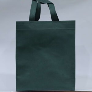 Bottle Green Non Woven Box Bag