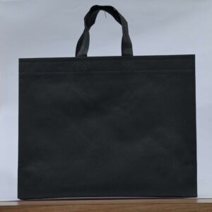 Black Non Woven Box Bag