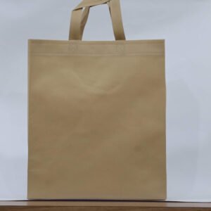 Beige Non Woven Box Bag
