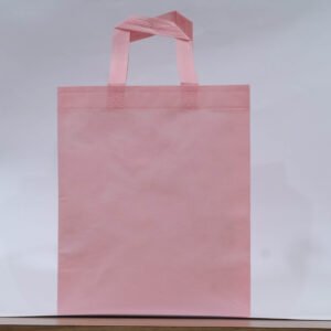 Peach Non Woven Box Bag