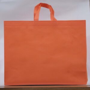 Orange Non Woven Box Bag