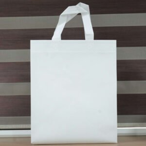 White Non Woven Box Bag