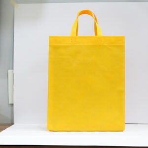 Golden Yellow Laminated BOPP Bax Bag